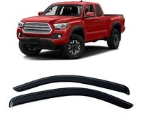 WangjunF Wind Deflectors Set Fits for Toyota Tacoma Access Cab 2016-2023,Car Side Window Ventilated Visors Rain Guards Accessories 4pc