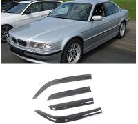 WangjunF Wind Deflectors Set for BMW 7 Series E38 E65 E66 F01 F02,Car Side Window Ventilated Visors Rain Guards Accessories 4pc
