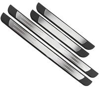 WangkaiX 4pcs Car Stainless Steel Door Sill Strips for VW Golf Mk7 2014-2019, Door Sill Protector Scuff Guard Threshold Styling