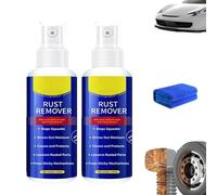 Wangle Rust Remover, 2026 Upgrated Anti-Rust Lubricant Spray & Rust Remover, Easy Application & Fast Action, Multi-functional Quick-acting Rusts Removal Spray for Cars, Metals, Tools (2Pcs)