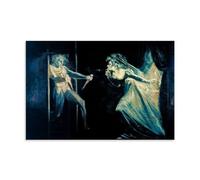 WANGLIDD Henry Fuseli Paintings Wall Art Poster Prints Lady Macbeth Seizing The Daggers Wall Art Bedroom Prints Home Decor Hanging Picture Canvas Paintings Unframe 12x18inch(30x45cm)