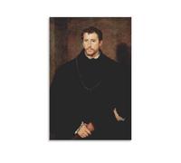 WANGLIDD Titian Paintings Wall Art Poster Prints Portrait of A Young Englishman Wall Art Bedroom Prints Home Decor Hanging Picture Canvas Paintings Unframe 20x30inch(50x75cm)