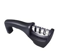 WANGLXST Durable Knife Sharpener, Multi-function Household Whetstone Kitchen Tools, Hand-held Three-section Knife Tool Kitchen