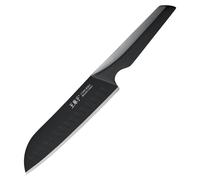 WANGMAZI German 50Cr15MoV Santoku Knife Multi-Purpose Kitchen Utility Blade for Slicing Dicing and Chopping Small Kitchen Prep Essential with 430 Stainless Steel Handle