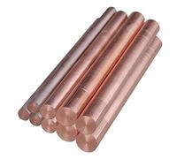 WANGMUMU 2Pcs 500mm 3mm-12mm C18150 Bar CuCrZr Rod CrZrCu Electrode Chromium Zirconium Copper Stick Electric Welding Electric Soldering going (Diameter : 3x500mm 2pcs)