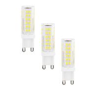 WANGPEI G9 LED Light Bulbs 9W Equivalent 90W Halogen Cool White 6000k 900 Lumen AC220-240V 360° Beam Angle Energy Saving G9 No Dimmable(Pack of 3)