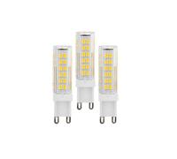 WANGPEI G9 LED Light Bulbs 9W Equivalent 90W Halogen Warm White 3000K 900Lumen AC220-240V 360° Beam Angle Energy Saving G9 No Dimmable（Pack of 3）