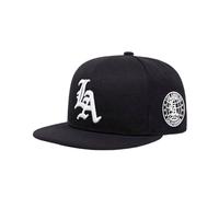 WANGPENG Baseball Cap Unisex Cap, Casual Hat, Outdoor Sports Sun Peaked Hip-hop Adjustable Buckle-Black