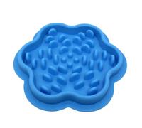 WANGPENG dog bowls Pet Licking Mat, Slow-feeding Non-slip Dining Mat For Cats And Dogs, Bowl, Food Aids Digestion Prevents Bloating-picture Color_b-21 * 2 2cm