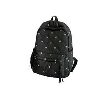 WANGQIQI school bag Children's Backpack Bow Student Tutoring Laptop Bag-black-31 * 15 5 * 43