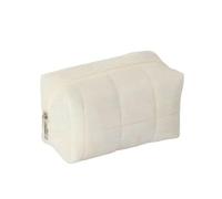 WANGQIQI School Bag Cosmetic Bag, Pencil Case, Women's Pillow Portable Storage Bag-white-18 * 8 * 10