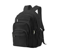WANGQIQI school bag Multipocket Casual Backpack, Large-capacity Rucksack For Travel Daily Commute-black-32 * 17 * 48cm