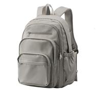 WANGQIQI school bag Multipocket Casual Backpack, Large-capacity Rucksack For Travel Daily Commute-grey Brown-32 * 17 * 48cm