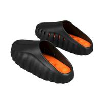 WANGQIQI Summer Slippers Unisex Eva Thick Cushion Slide Sandals, Soft Light-duty Non-slip Backyard Everyday Activities-black 286-42-43