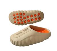 WANGQIQI Summer Slippers Unisex Sport-Style Eva Clogs, Multi-Color Ice Green Black Red Blue Beach Casual Daily Footwear-4-42-43