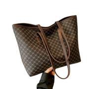 WANGQIQI tote bag Women's Handbag, Large Capacity Shoulder Bag, Suitable For Commuting, Work, And Shopping -coffee-44 * 16 * 27cm