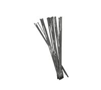 WANGSHAOWEI Bike Spokes Spokes Triple Butted For Bicycle J-Bend Straight Pull 14G Gauge 2.0 For MTB Road Bike Stainless Steel Black(J-Bend 18PCS)