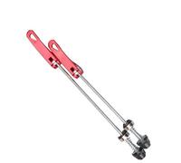 WANGSHAOWEI Release Skewer 1Pair MTB Road Bicycle Wheel Hub Quick Release Skewers Front Rear Axle Skewer Titanium Alloy Bicycle Skewer Bike Accessories Quick Release Skewer(Red)