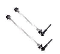 WANGSHAOWEI Release Skewer Titanium Alloy Quick Release Lever MTB Road Bicycle General Ultralight For 100mm 130/150mm Hub Quick Release Skewer(Black)