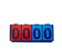 WANGSHAOWEI Scoreboard Digital Tabletop Scoreboard Score Keeper Flipper Manual Flip Cards For Basketball Football Tennis(Dichotomous)