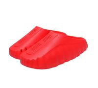 WANGSHUO Summer Slippers Unisex Premium Eva Slip-on Clogs, Non-slip Casual House Bathroom Indoor Daily Footwear-286-red-36-37