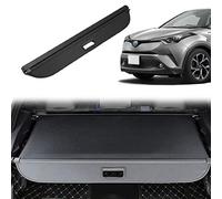 WangSiwe Car Retractable Rear Trunk Parcel Shelf for Toyota C-HR CHR 2016-2019 Luggage Shade Shield Cargo Security Cover Curtain Privacy Protective Accessories