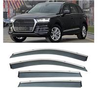 WangWeiY 4 Pieces Wind Deflectors for Audi Q7 2016-2021, Windows Side Windows Deflectors Rain Guards Shatterproof Sun Visor Auto Accessories