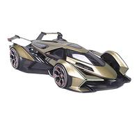 WangXLDD Die-Cast Vehicles 1/18 Die-Casting Car, Compatible with Lamborghini V12 GT, Sports Car Model Simulation Metal Vehicles