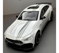WANGXLGD 1:24 Die-Cast Model Compatible with Mercedes-Benz AMG GT63 Car Model Sound and Light Simulation Alloy Car (White)