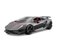WANGXLGD 1:24 Die Cast Model Kit, Compatible with Lamborghini Sesto Elemento, Simulation Alloy Car Model Ornaments Boys Gifts