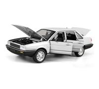 WANGXLGD 1/24 Die-Casting Car, Compatible with Volkswagen Santana, Simulation Zinc Alloy Car Model for Collecting Gifts (19 * 7.5 * 6CM) (White)