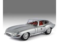 WANGXLGD 1/24 Scale Alloy Model Super Car, Compatible with Jaguar E-type, Zinc Alloy Car with Simulated Sound & Light, Pull Back Diecast Model Vehicle for Adults (A)