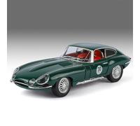 WANGXLGD 1/24 Scale Alloy Model Super Car, Compatible with Jaguar E-type, Zinc Alloy Car with Simulated Sound & Light, Pull Back Diecast Model Vehicle for Adults (C)