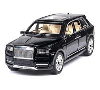 WANGXLGD 1/24 Scale Die-cast Car Model, Compatible with Rolls-Royce Cullinan, Simulation Alloy Car Model with Sound and Light Function (B)