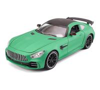 WANGXLGD 1/24 Scale Die-Cast Model, Compatible with Mercedes-Benz AMG GTR, Simulation Alloy Car Model Pull Back Sound and Light Function