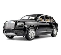 WANGXLGD 1/24 Scale Die-Cast Vehicles Car Model, Compatible with Rolls-Royce Cullinan, Simulation Alloy Vehicles with Pull Back Sound and Light Effect (A)