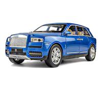 WANGXLGD 1/24 Scale Die-Cast Vehicles Car Model, Compatible with Rolls-Royce Cullinan, Simulation Alloy Vehicles with Pull Back Sound and Light Effect (C)