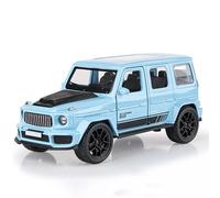 WANGXLGD 1:32 Scale Car Model, Compatible with Barbus G800, Simulation Zinc Alloy Die-Cast Model Pull Back Sound and Light (B)