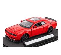 WANGXLGD 1:32 Scale Car Model, Simulation Alloy Die-Cast Model Pull Back Sound and Light (Red)