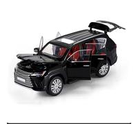 WANGXLGD 1:32 Scale Car Model, Six-door SUV Alloy Car Model with Sound and Light Rear Wheel Pull Back (A)