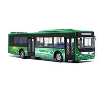 WANGXLGD 1/42 Scale Bus Model, Simulation Tourist Coach Hybrid Bus Alloy Car Model for Collection Ornaments (Size:28 * 7.5 * 7CM)
