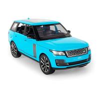 WANGXLGD Car Model, Alloy 1/24 Scale Die-Cast Model SUV Pull Back Sound and Light Function
