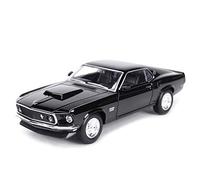 WANGXLGD Car Model Compatible with Ford 1969 Mustang BOSS 429 1:24 Scale Static Simulation Alloy Die Casting Model Decorative Gift Collection Ornaments