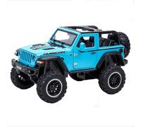 WANGXLGD Car Model Compatible with Jeep Wrangler Convertible 1:24 Scale Model Alloy Die-Cast Vehicles Collection Ornaments (C)