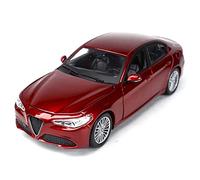 WANGXLGD Die-Cast Vehicles Car Model Ratio 1: 24, Compatible with Alfa Romeo Giulia, Door Open Simulation Alloy Car Model Collection Ornaments