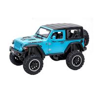 WANGXLGD Die-Cast Vehicles Compatible with Jeep Wrangler 1:24 Scale Alloy Casting Car Model Collection Ornaments (A)