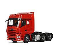 WANGXLGD Tractor Engineering Transport Truck Alloy Simulation Car Model 1:24 Scale Casting Model Collection Ornaments(29 * 13 * 16.5cm)