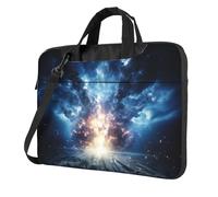 Wangxyozdp 3D Graphics Universe Space Print Laptop Shoulder Bag Messenger Bag Notebook with Accessories Pocket 13/14/15.6 inch