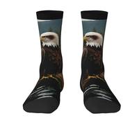 Wangxyozdp Flying Eagle Print Adult Socks for Men Women Novelty Fashion Breathable Boot Socks Soft Comfortable