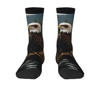 Wangxyozdp Flying Eagle Print Adult Socks for Men Women Novelty Fashion Breathable Boot Socks Soft Comfortable